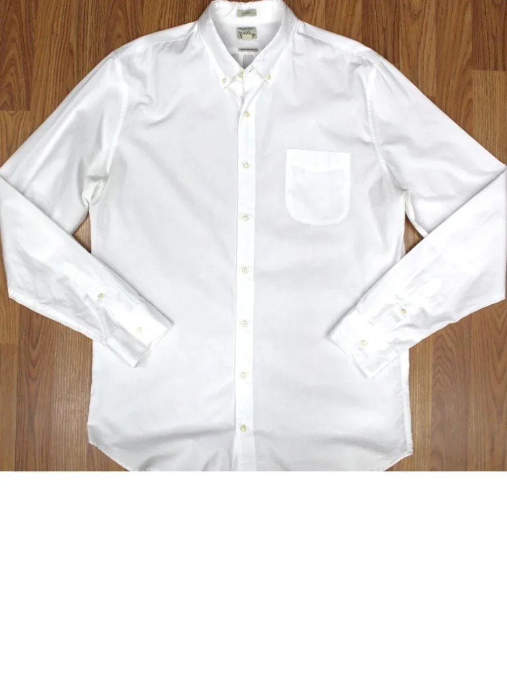 TALL XL, XLT | J.CREW CLASSIC FIT SHIRT 100% COTTON WHITE